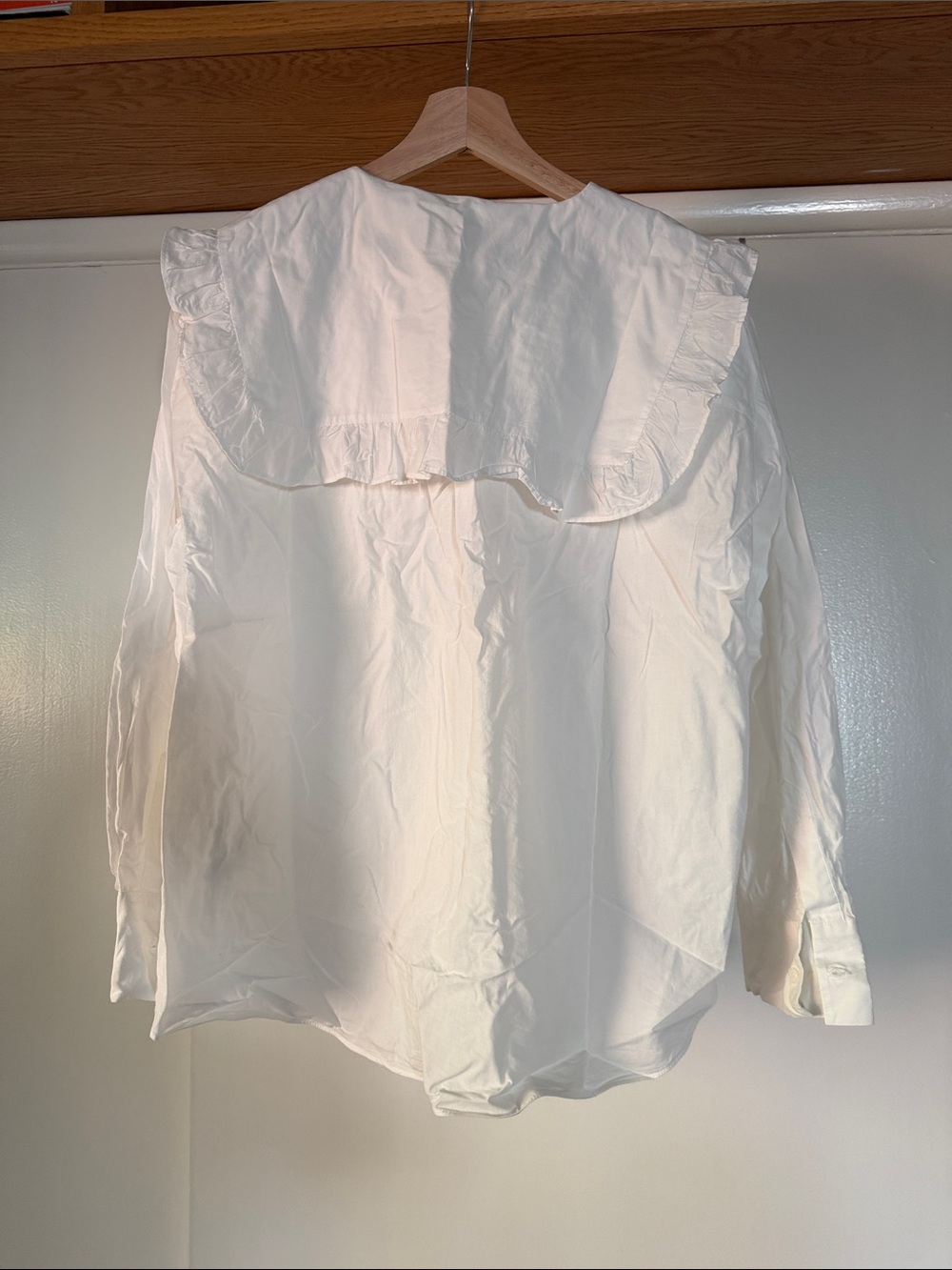 Zara Ruffle-Collar Shirt - Picture 5 of 5